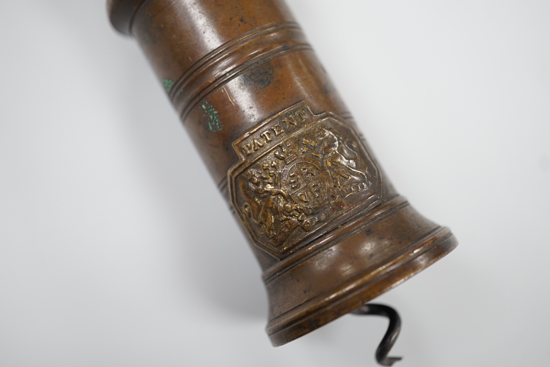 A 19th century Thomason type bone handled double helix corkscrew